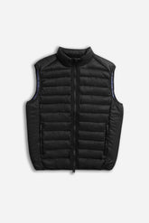 GILET TRAPUNTATO NERO